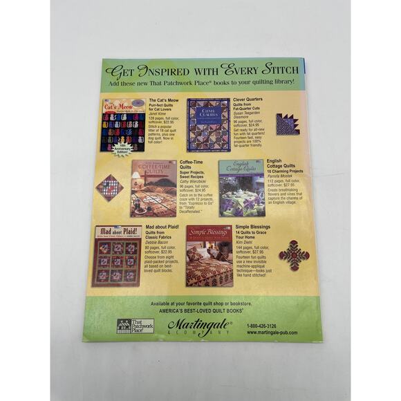 BHG Quilting Americana Magazine June 2004 Issue 68 Picnic Rotary Cut Nine Patch‎ - Picture 4 of 5